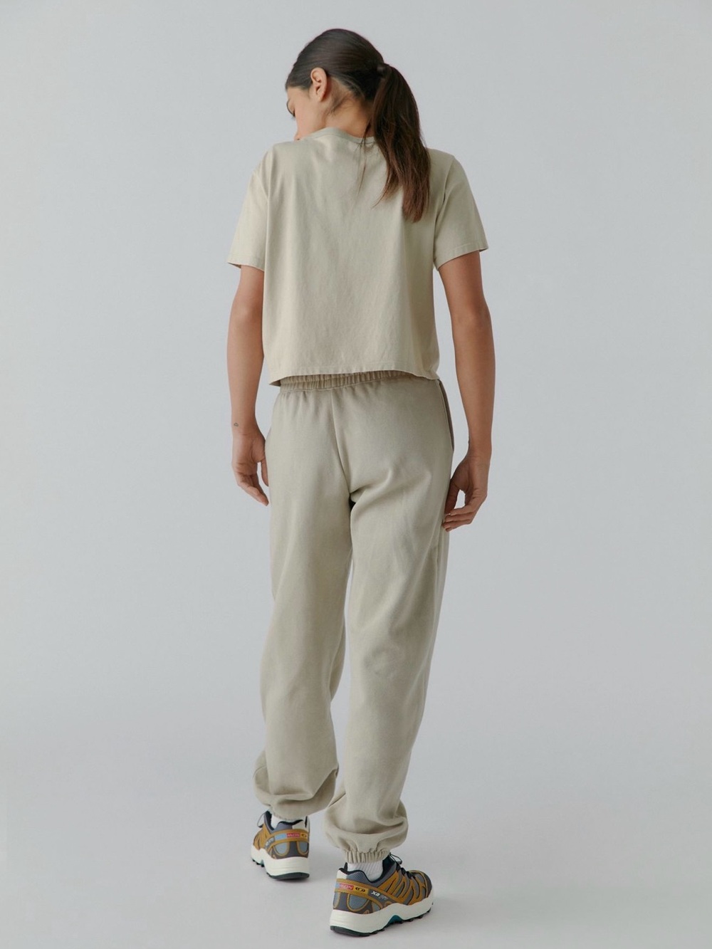 The North Face City Standard Sweatpants Beige M - Picture 2 of 9